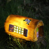 Solar Light Fairy House